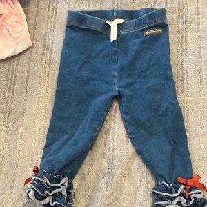 Beautiful blue jeans